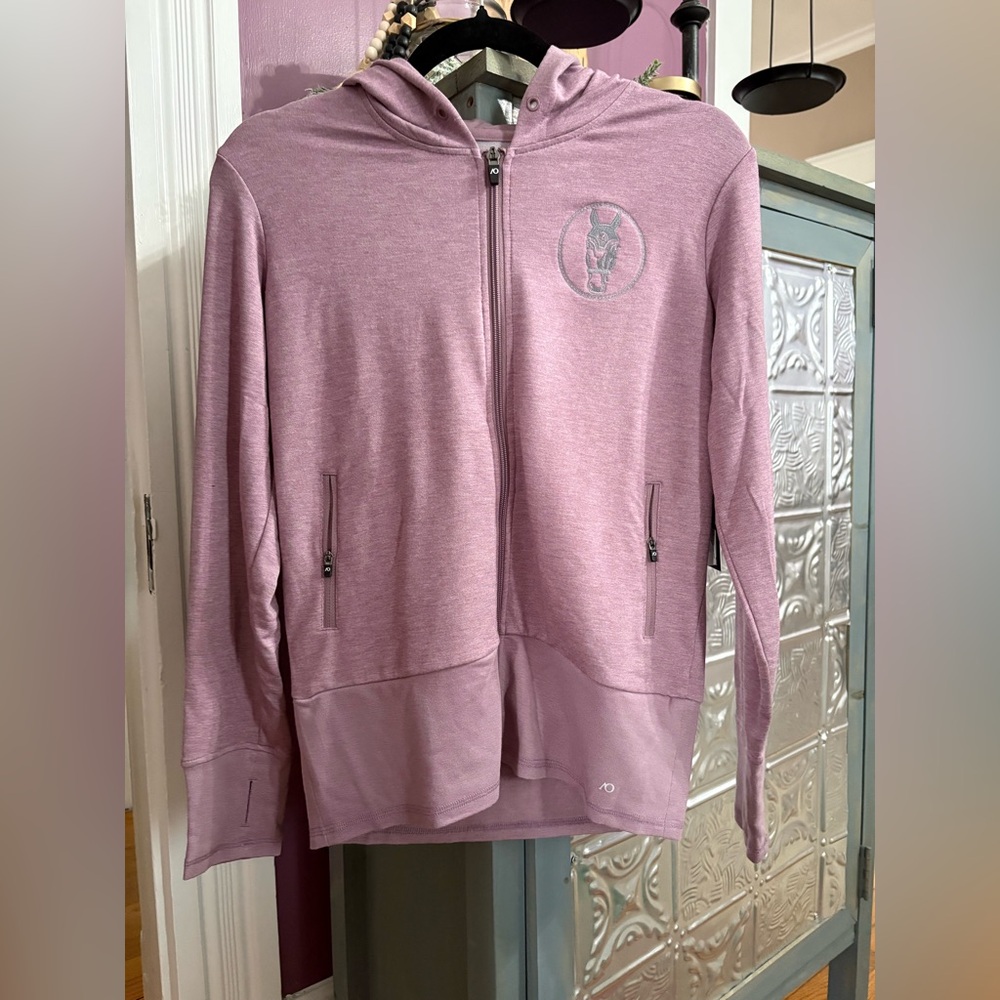 NWT-AndersonOrd Mauve Hoodie with Logo